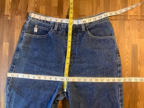 Vintage Guess MOM High Rise Jeans Tag Size 30 (29x33) med Wash Style AST050LG - Bild 7 von 12