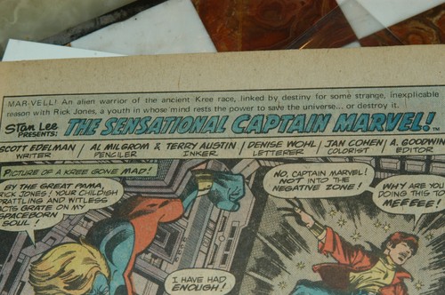 CAPTAIN MARVEL #49 1977 - Never been opened! Crisp - Bright - Amazing! 10 of 10! - Picture 8 of 12