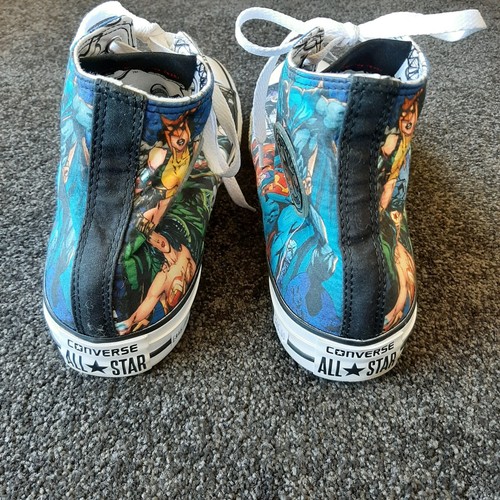 Converse All Star Justice League Hi-tops Size 12 Mens or 14 Womens - Picture 6 of 11