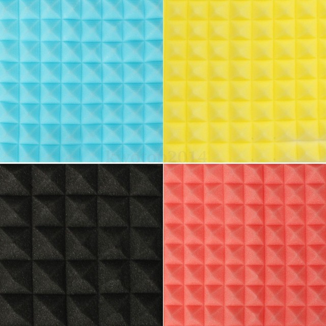 Acoustic Foam Insulation Tile Studio Sound Proof Isolation Square Acoustic Foam Insulation Tile Studio