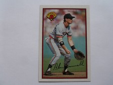 1989 Bowman Alan Trammell Baseball Card 126