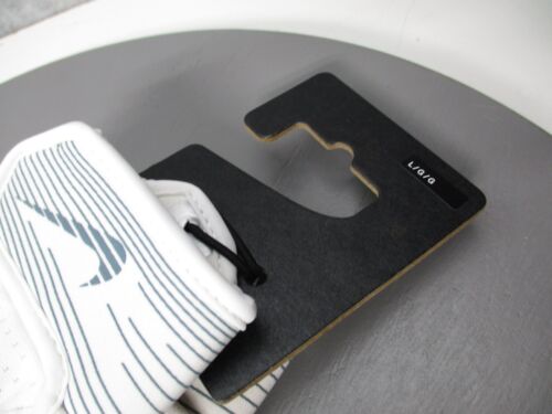 New Nike Alpha Huarache Edge White Baseball Batting Gloves Youth Medium - Picture 2 of 6