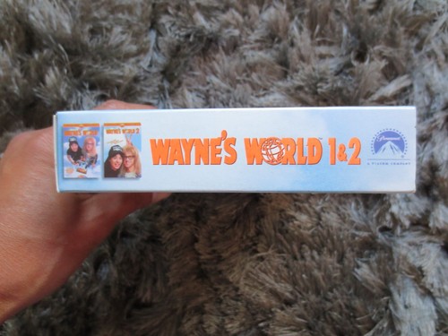 Waynes World 1 2 Cardboard Box Only Set DVD Slipcover Comedy Mikey Myers Carvey - Picture 4 of 5