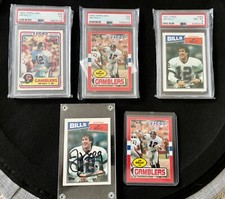 Jim Kelly Topps Rookie Lot USFL auto signed