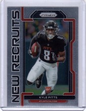 2021 Panini Prizm Kyle Pitts New Recruits RC #NR-10 Atlanta Falcons Rookie