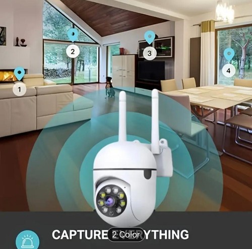 1080P Überwachungskamera, Dual Band, PTZ Auto Tracking, Bewegungserkennung, WLAN - Bild 2 von 9
