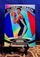 Victor Wembanyama 2023-24 Panini Prizm SP Global Reach Silver Prizm #2 RC SPURS