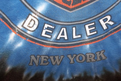 Camiseta vintage Harley Davidson Tie Dye Woodstock NY Peace Sign talla grande - Imagen 6 de 8