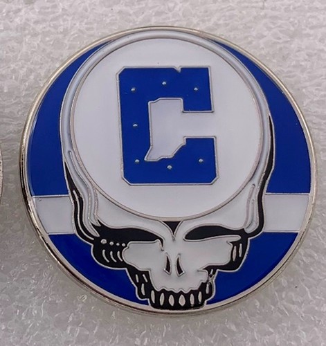 Indianapolis Colts - Lapel pin - Grateful dead stealie - Colts - football