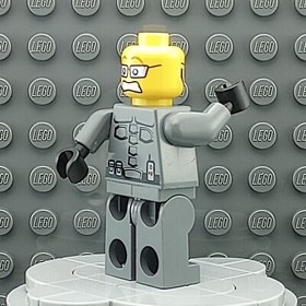 LEGO - sp094 - Space Police 3 Officer 1 - Minifigure - In Set 5969 - Ships Fast!