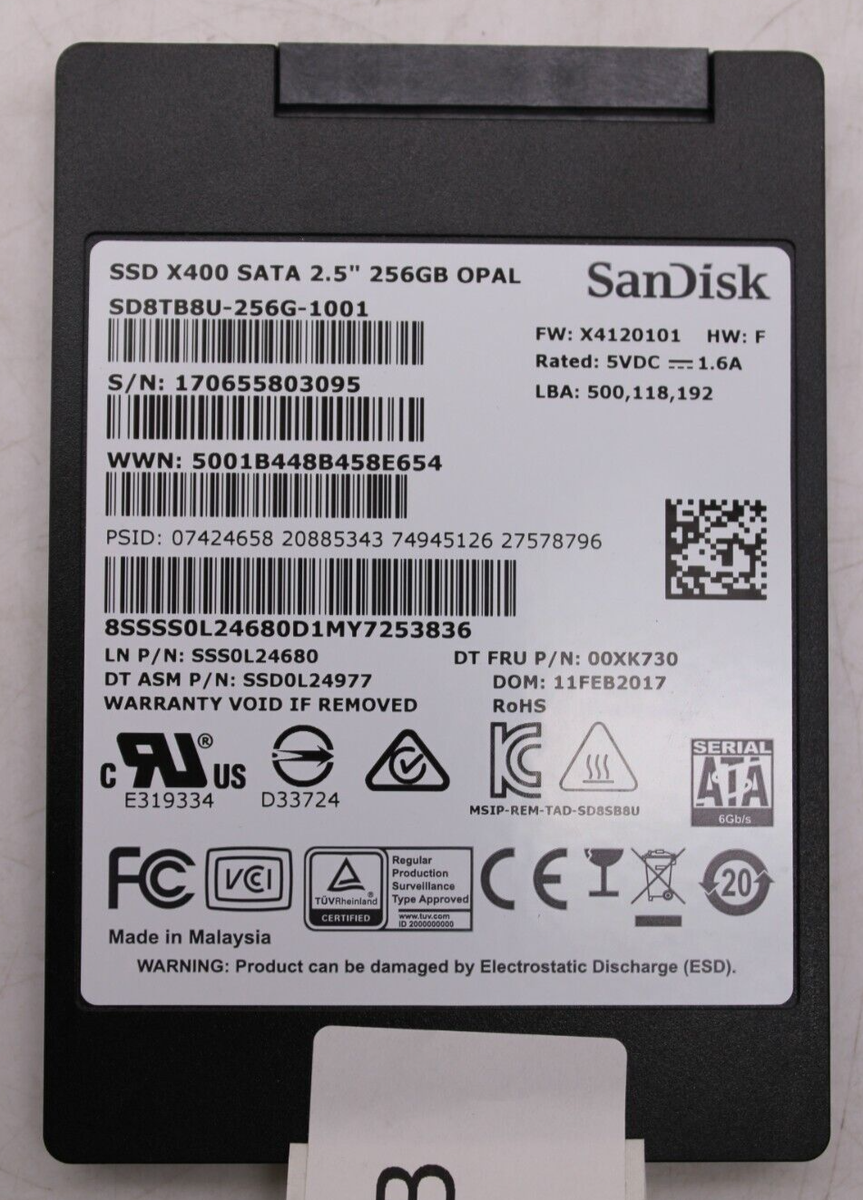 ③-W871-SanDisk SATA 256GB SSD 2.5 4点 Amazon.com: SanDisk X400 SSD SATA 2.5