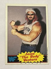 1985 Topps WWF Jesse Ventura #11 Card