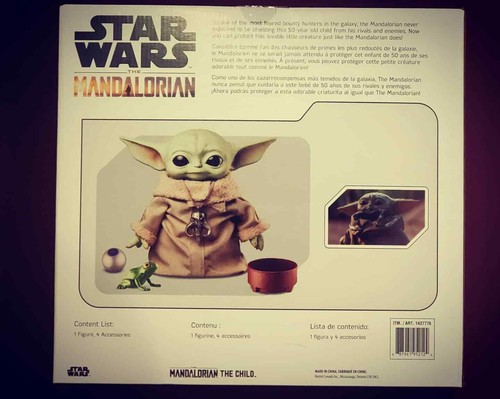 Mattel Star Wars The Child Baby Yoda The Mandalorian avec 4 accessoires 12" de expédition haut