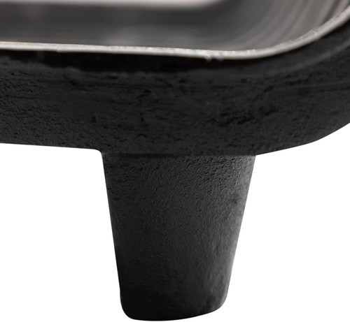 Solid Cast Iron 24-Inch Fire Grate with Powder-Coated Finish for Cozy Fireplaces - Picture 6 of 8