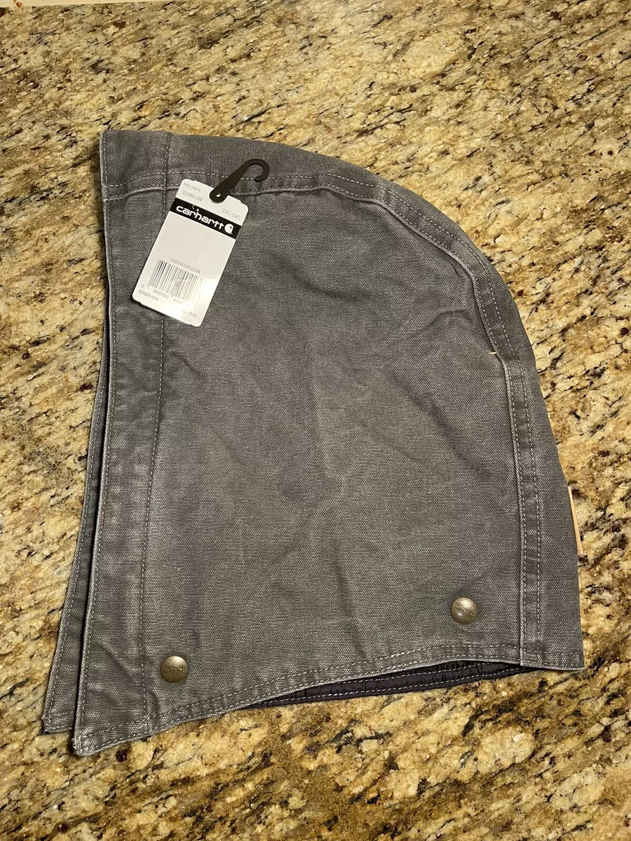 Carhartt 102366 039 Grey Snap On Quilt Lined Hood Replacement 2X