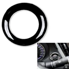 Gloss Black Engine Push Button Ring Trim Cover Fits Murano Pathfinder Rogue