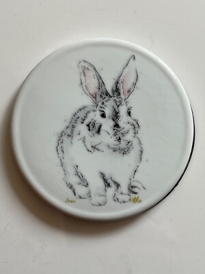 KERAMIK UNTERSETZER - HASE HASE