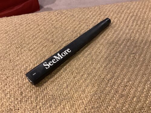 Pure Grips SeeMore Putter Pistol Style Grip Brand New Black Grey 10.5”