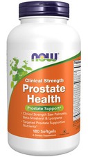 NOW Supplements, Prostate Health, Clinical Strength Saw Palmetto, 180 Softgels.+