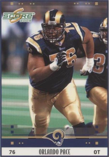 2005 Score Orlando Pace #267 - 1 of 2