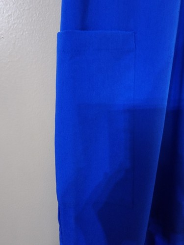 Royal Blue Scrubs Herren XS Hose mit Zip Fly Stretch Jockey Cargo Uniform Pant - Bild 7 von 13