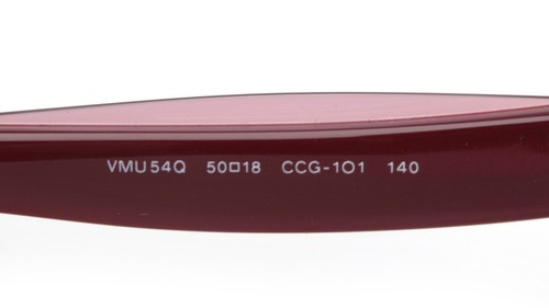 NEW MIU MIU VMU 54Q CCG-1O1 BURGUNDY EYEGLASSES GLASSES 50-18-140 B41mm Italy - Picture 12 of 12