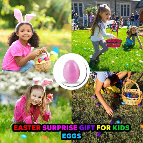 Jumbo Fillable Easter Eggs, Large Golden Eggs, Basket Stuffers & Treat Filler UK - Picture 10 of 20