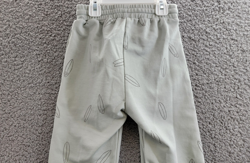 Rylee + Cru Surfboard Print Jogger Pants Boys' 6-7Y Seafoam Drawstring Pull On - Picture 12 of 17