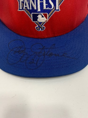 1996 MLB All Star Fanfest Hat/Cap Signed By Jay Johnstone - Autograph Veterans - Picture 2 of 12
