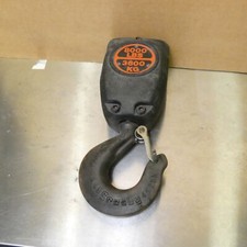 Cooper Gardner Denver 531085 Hoist Series P3 Lower Hook Assy 8000 Lbs 3600 KG 