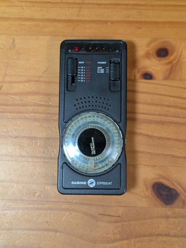 Sabine zipbeat classic quartz metronome with stand and battery - Picture 6 of 6
