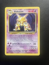 Alakazam 001/102 Base Set Holo