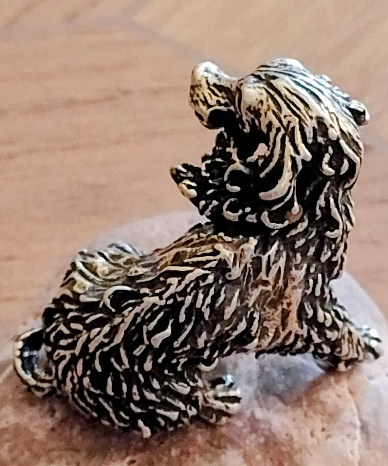 Cane In Argento Massiccio  - Immagine 4 di 4