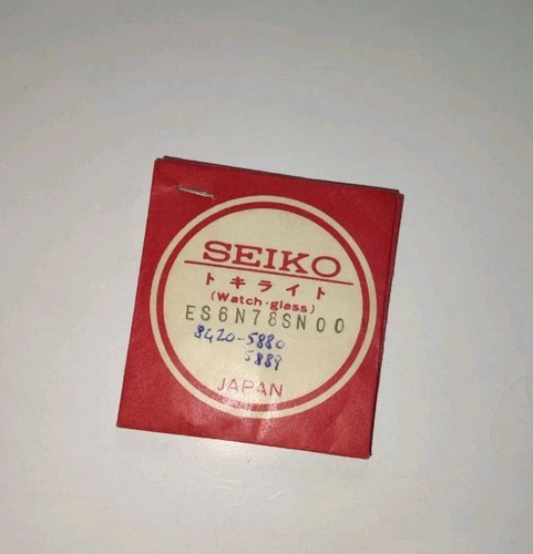 Vintage Watch Seiko 8420-5880 5889 Crystal Part ES6N78SN00