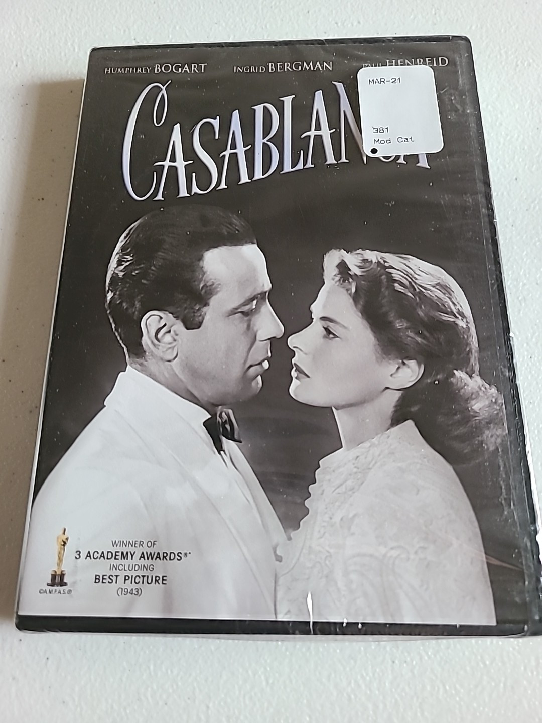 Casablanca DVD Humphrey Bogart NEW Sealed****