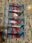 Z-MAN HELLRAIZER =5"=5/8oz----5 DIFFERENT COLORED FISHING LURES===DISCONTINUED