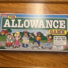 The Allowance Game Lakeshore Children's Board Game Excellent Condition.