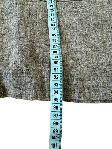 Lj Struthers Dress Grey Linen Made In Hobart The Maker Tunic Shift Pockets L OS - Picture 6 of 8