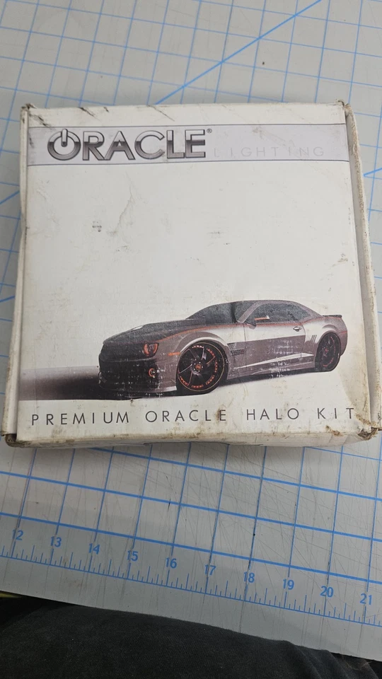 Oracle Lighting Red 3.5in Circle &7in Bar Plasma Halo Kit New Open Box Scion Frs - Image 2 of 4