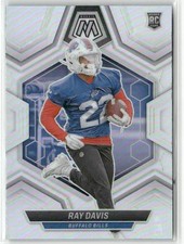 Ray Davis RC 2024 Panini Mosaic Silver Buffalo Bills #387