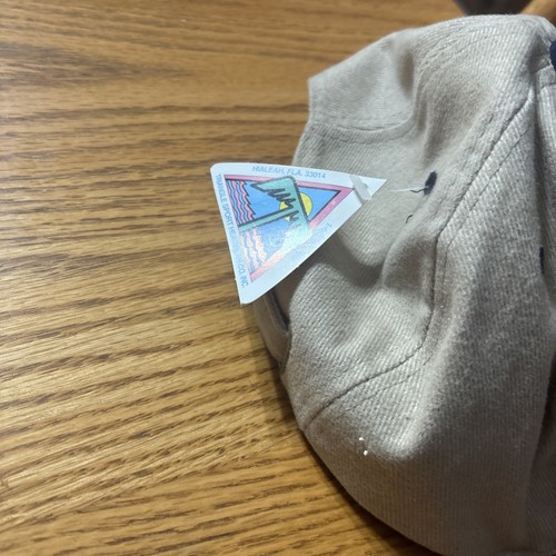 Vintage Pere Marquette USA State Park Railway Adjustable Cotton Hat New With Tag - Picture 9 of 10