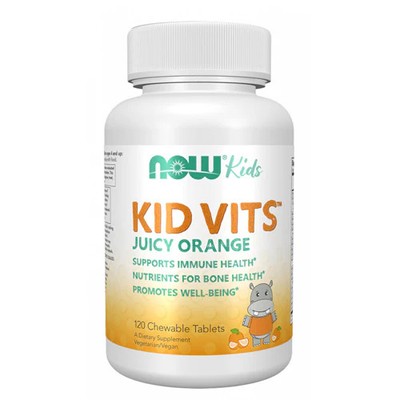 Kid Vits Juicy Orange Chewable Tablets 120 Lozenges