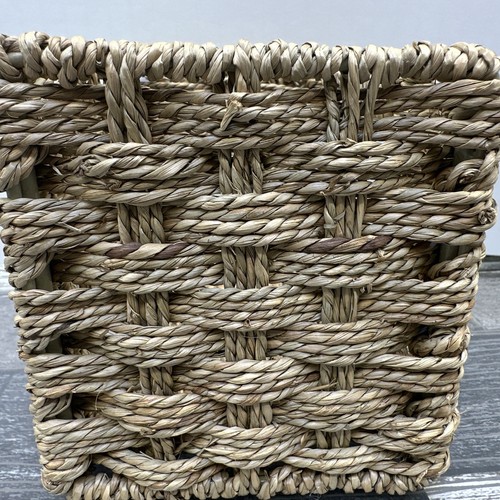 RECTANGLE Wicked Storage Organizer Toy Bath Office Craft Art Basket 7.5” X 4.5” - Picture 5 of 10