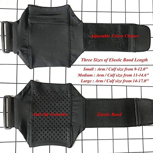Cell Phone Leg Band Equestrian Riders On The Leg Cell Phone Holder for Calf, - Photo 7/8