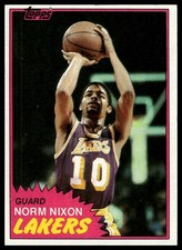 1981-82 Topps #22 Norm Nixon