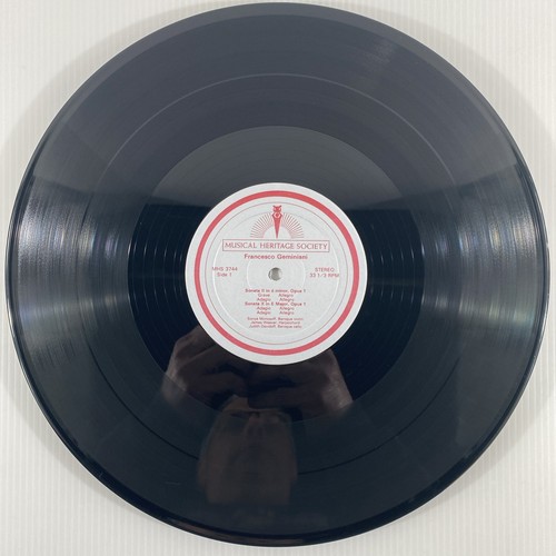 Francesco Geminiani Four Sonata For Violin And Continuo MHS-3744 Stereo 1978 - Foto 3 di 4