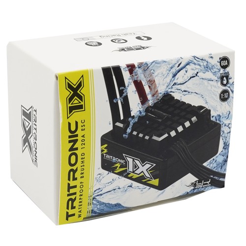 NEW Yeah Racing ESC-1X Tritronic 1X 1/10 Waterproof Brushed 60A ESC - Picture 3 of 3