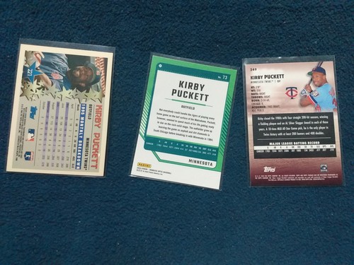 Kirby Puckett 30 Card Lot! 1987-2023 No Duplicates. See Pics 👍😀 Free Shipping! - Bild 21 von 21