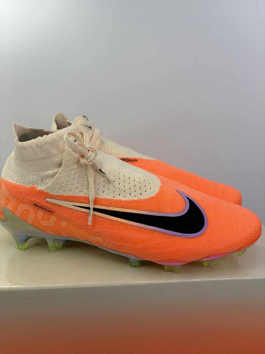 シューズ NIKE PHANTOM GX ELITE DF FG Phantom GX Elite DF FG Women's Sz 10/Men Sz 8.5 Guava Ice/Black