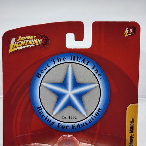 UH Johnny Lightning 1/64 Beat the Heat Henry Canales Chevy Malibu Sealed JL9 - Picture 2 of 9